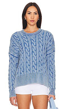 BEACH RIOT Callie Sweater in Denim Daze from Revolve.com | Revolve Clothing (Global)