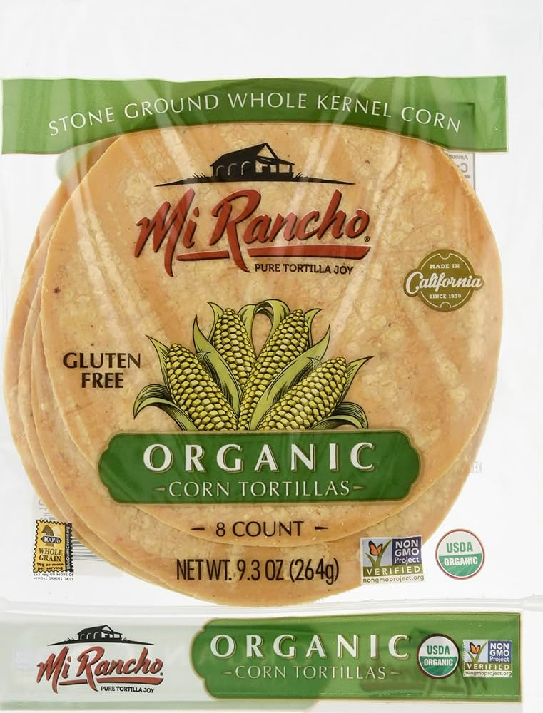 Mi Rancho Tortilla Corn Organic, 9.33 oz | Amazon (US)