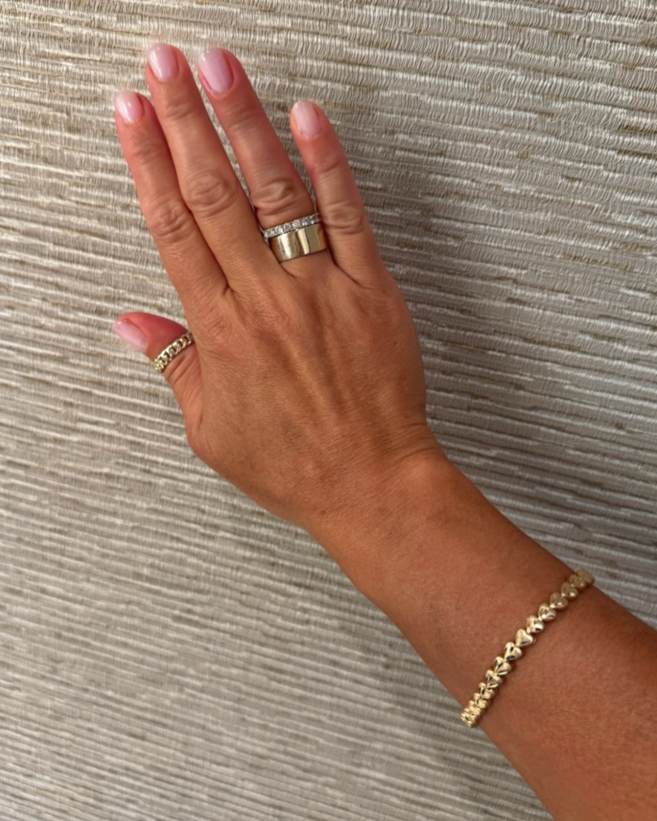 Flawless nails, zero effort. This color-correcting polish is the one I keep repurchasing — paired here with my go-to Melinda Maria stack, linked below.
#cleanbeauty #lowtoxbeauty

#LTKdayinmylife #LTKmomlife #LTKBeauty