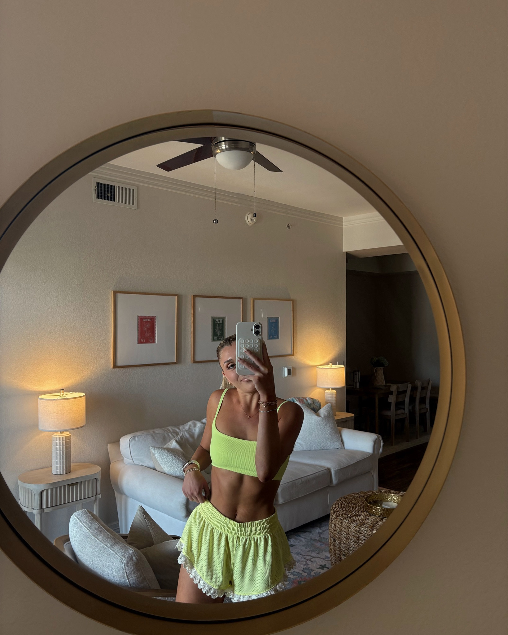 love these fp movement shorts in sour citrus!!! 🍋‍🟩✨🍋

#LTKActive #LTKStyleTip