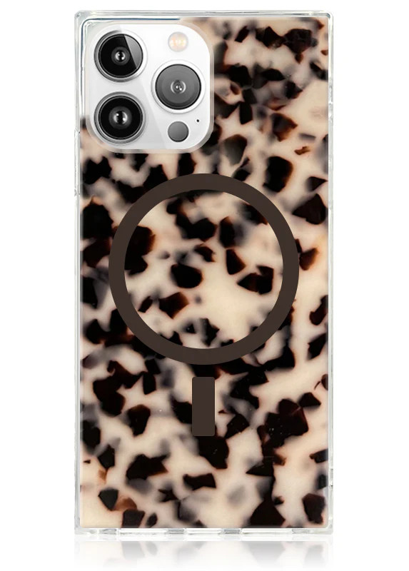 SQUARE® Blonde Tortoise Shell iPhone Case | FLAUNT