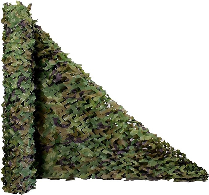 Camo Netting, Camouflage Netting Bulk Roll for Hunting Military Army Party Decoration Sunshade | Amazon (US)
