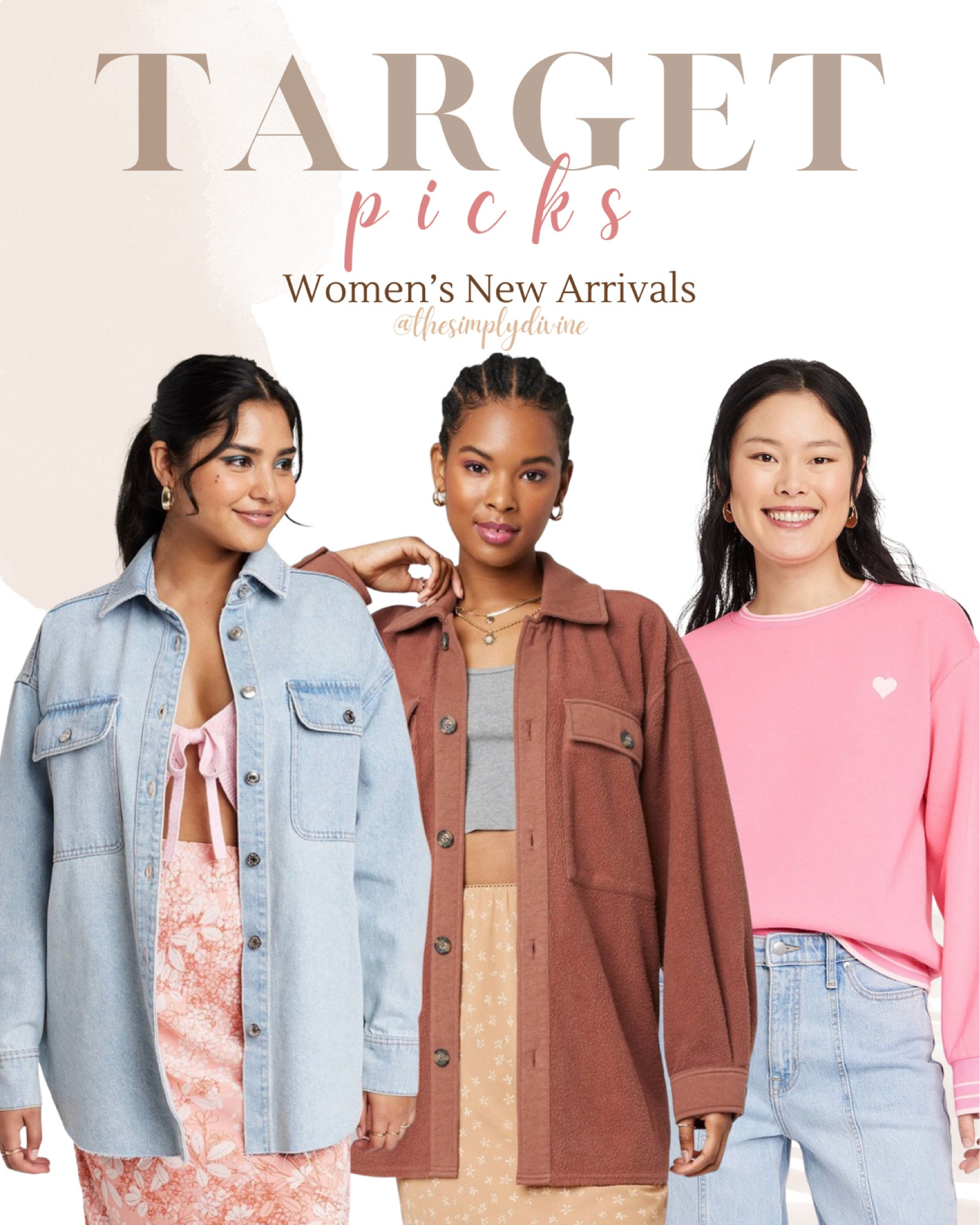 New arrivals from Target. 👀

| Target | jean jacket | shacket | sweater | new | 

#LTKstyletip #LTKunder50 #LTKFind