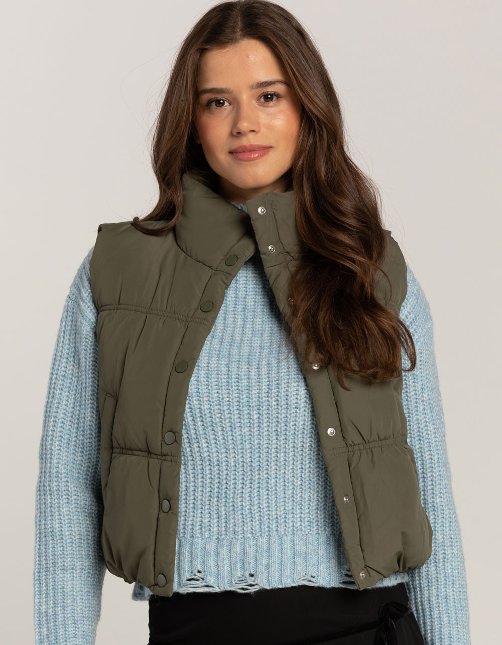 RSQ Womens Nylon Cinch Vest | Tillys