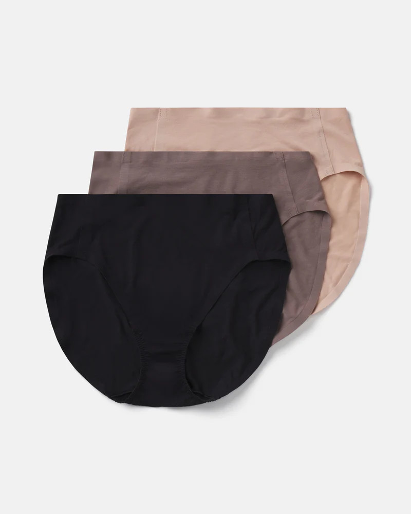 Modal High-Leg Brief 3-Pack Box | Spanx