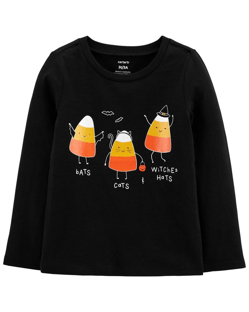 Halloween Candy Corn Jersey Tee | Carter's