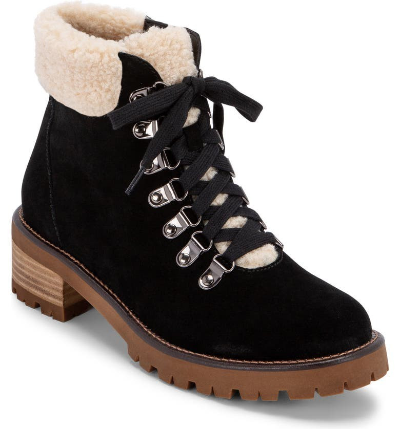 Melissa Faux Shearling Cuff Waterproof Boot | Nordstrom