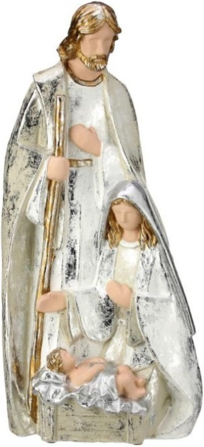 Regency International 19.5" Paperstone Metallic Nativity Piece | Amazon (US)