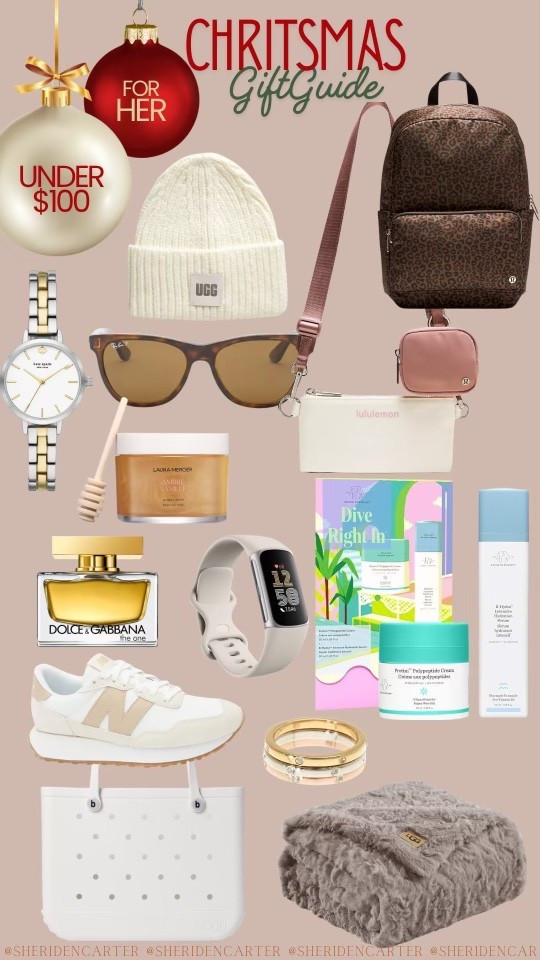 GIFT GUIDE! All things for women under 100$ 

#LTKHoliday #LTKGiftGuide #LTKStyleTip