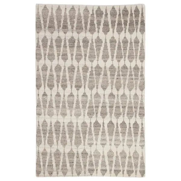 Asante Hand-Knotted Geometric Area Rug - Overstock - 22465855 | Bed Bath & Beyond