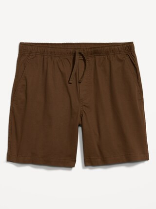 Twill Jogger Shorts -- 7-inch inseam | Old Navy (US)