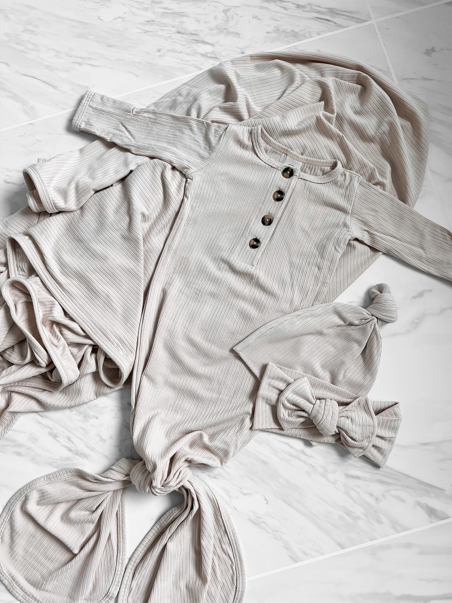 Hospital bag: newborn announcement outfit and swaddle. So many styles/color options  Color: cove. 

#LTKitbag #LTKbump #LTKbaby