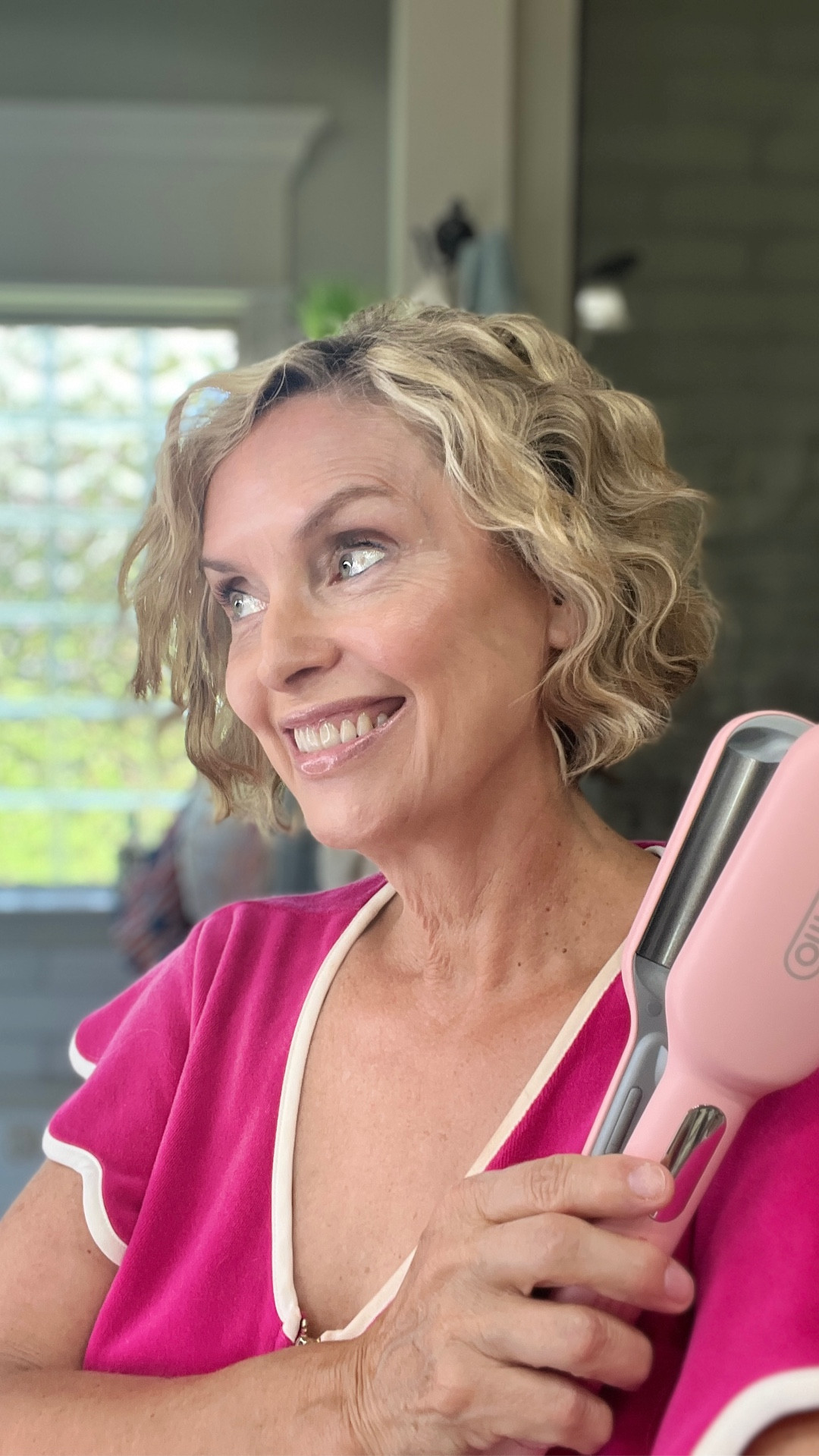 This is how I style my hair using my new hair crimper, and all the products I use to make the magic happen!

#LTKBeauty #LTKMidsize