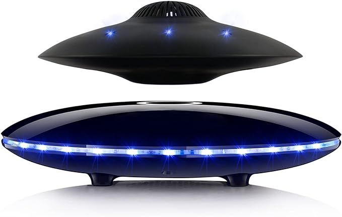Magnetic Levitating Bluetooth Speaker, RUIXINDA Levitating UFO Speakers with LED Lights Base 360 ... | Amazon (US)
