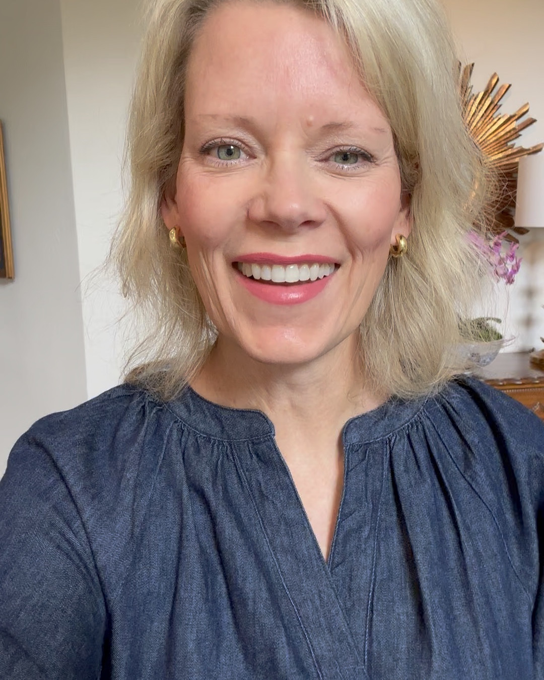 Walmart has so many adorable dresses right now just in time for back to school! I love that this denim dress is a lightweight denim with a cute tie at the waist. The puff sleeves and V-neck are both perfect. It is super comfortable and so well-made! You cannot beat the price! I do find that it runs a tiny bit big. I’ve shown you the white and orange eyelet and love them both as well.  This would be great for a teacher outfit, casual, work environment, country western concert with boots or game day outfit!

#LTKFindsUnder50 #LTKSeasonal #LTKWorkwear