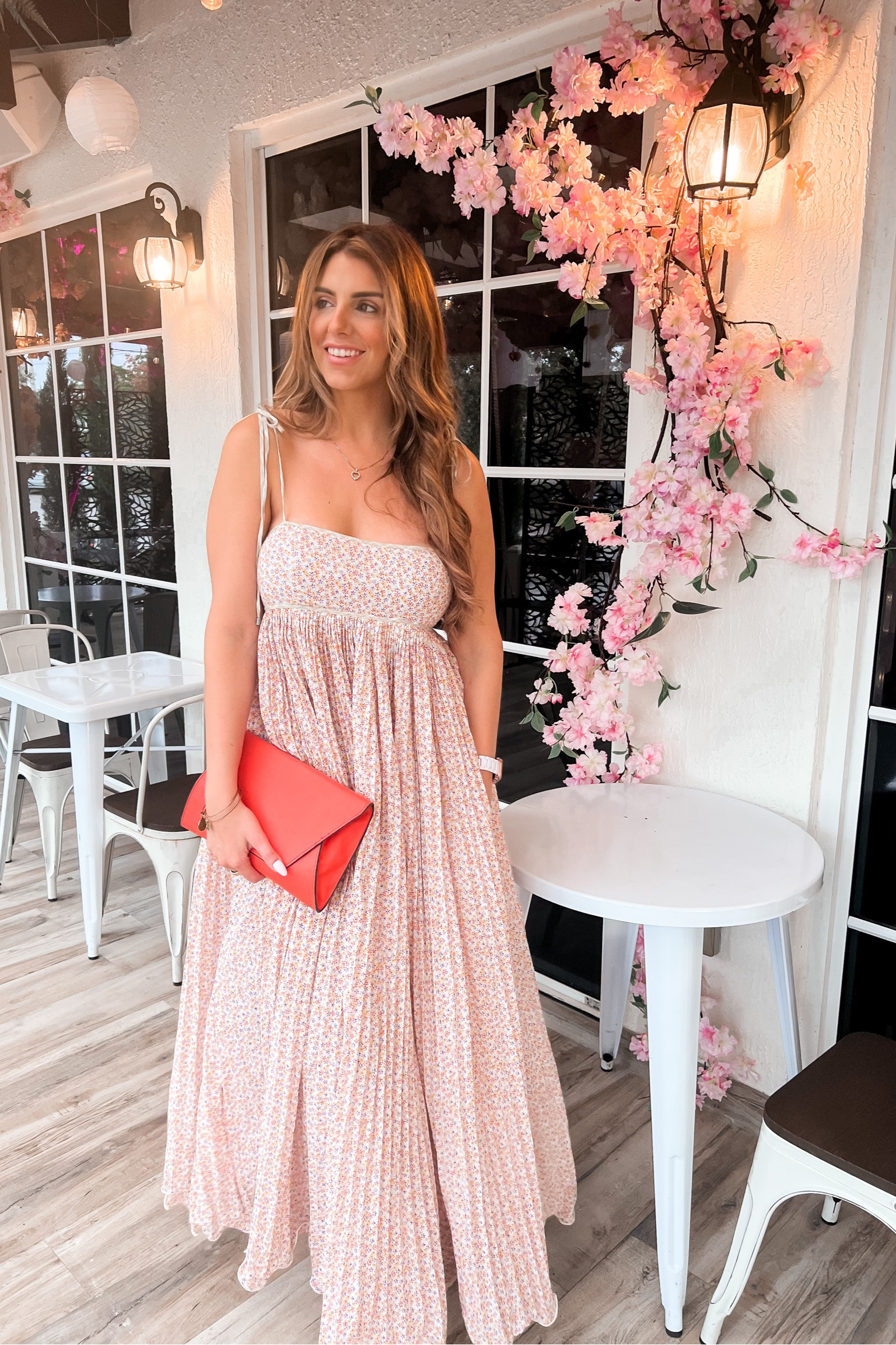 Free People dress runs big. I ordered a size down. 
#summerdress #freepeople #summer #vacation #flowydress