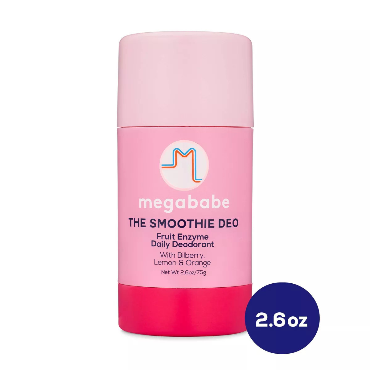 Megababe The Smoothie Deo Fruit Enzyme Daily Deodorant - 2.6oz | Target