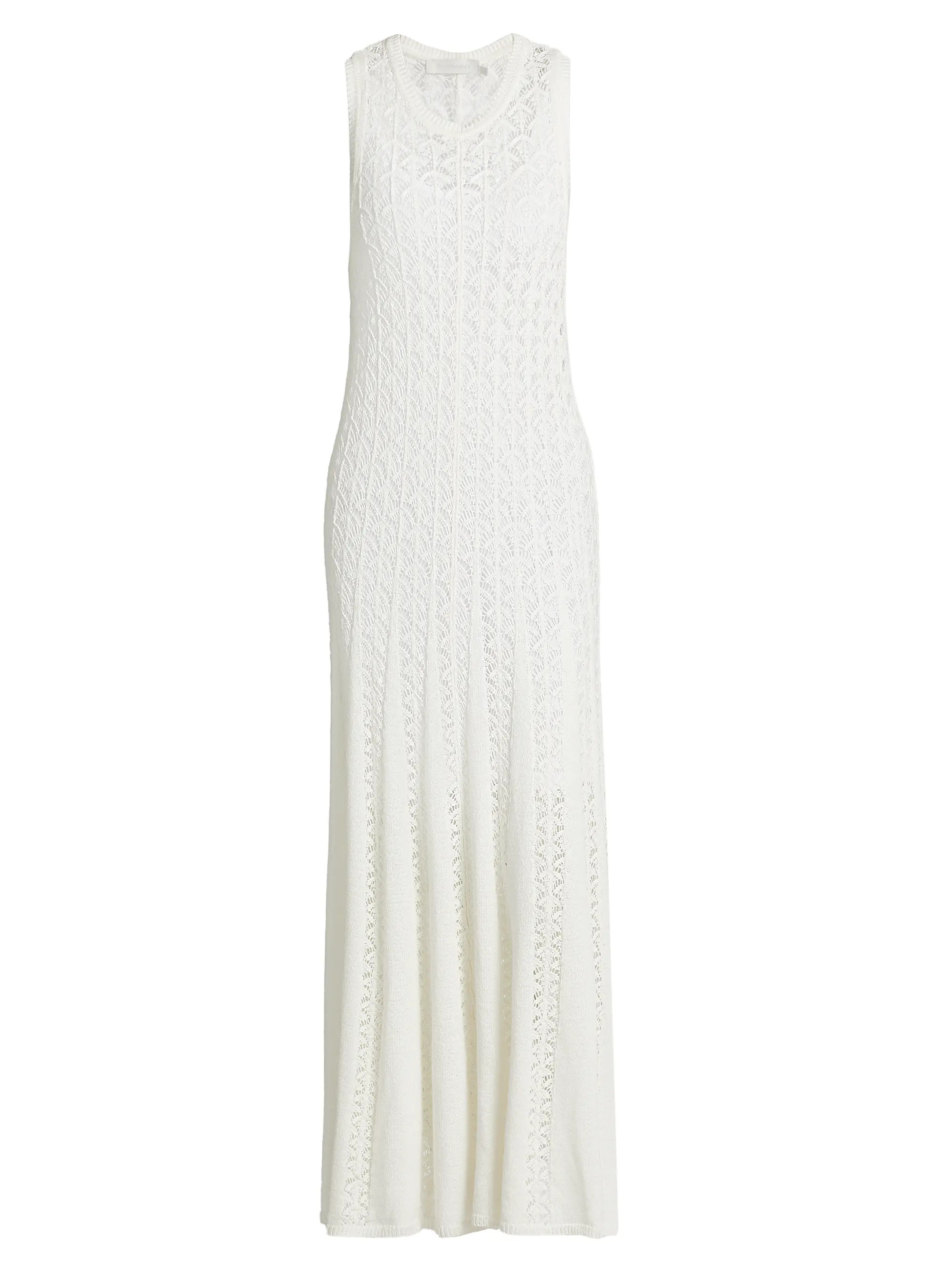Wylie Pointelle-Knit Tank Maxi Dress | Saks Fifth Avenue