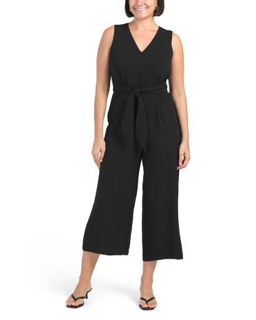 Tie Waist Jumpsuit | TJ Maxx