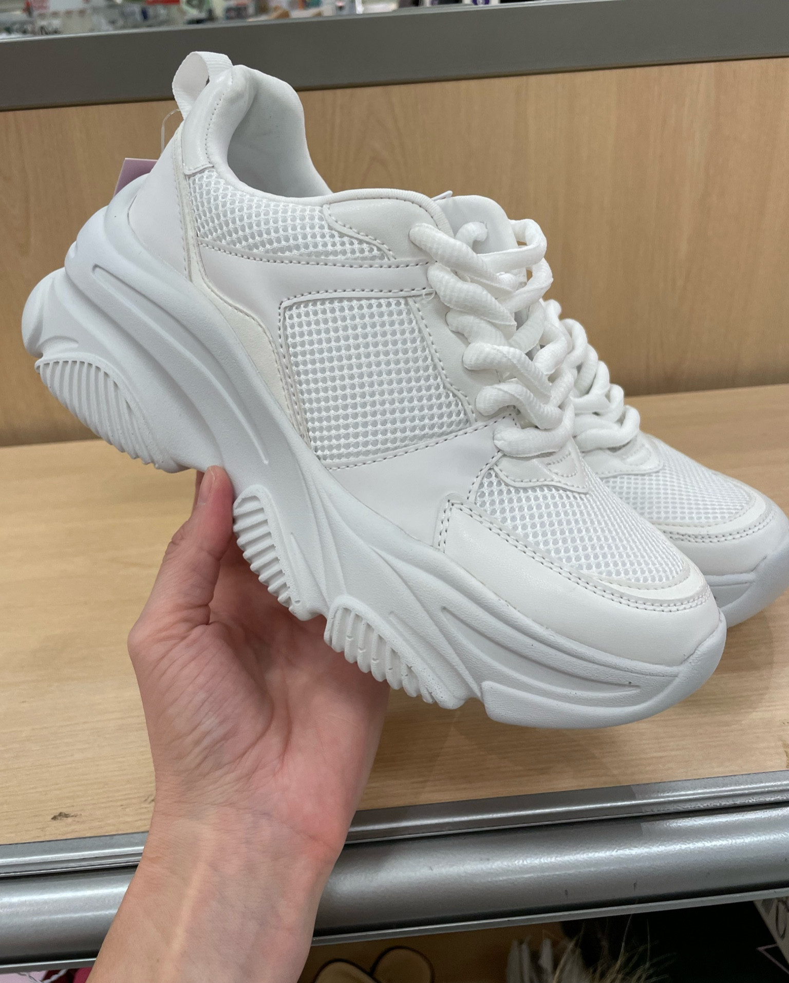 These new chunky sneakers are a Steve Madden look a like but at a Target price tag. 

#LTKSeasonal #LTKshoecrush #LTKU