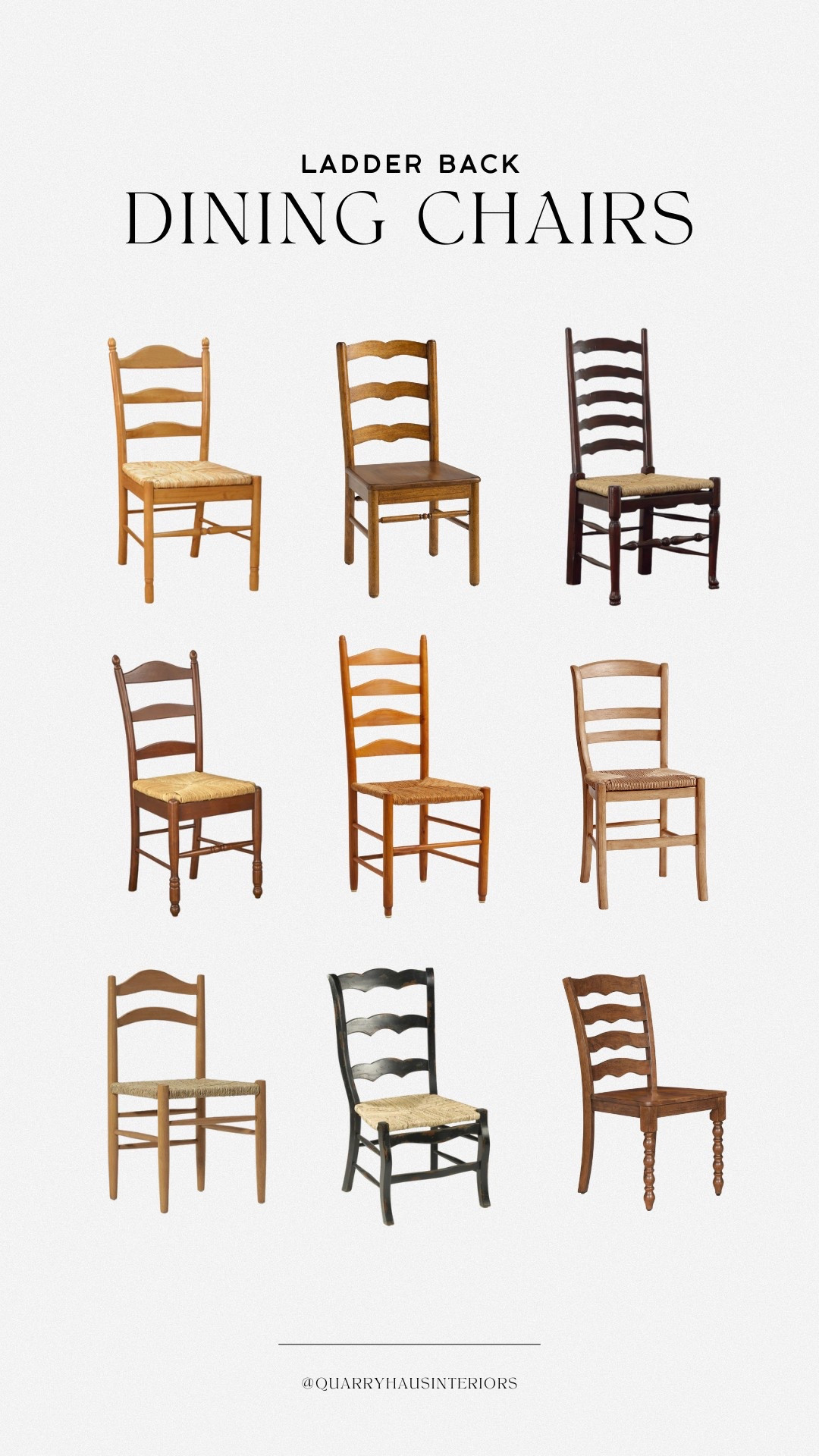 Ladder back dining chairs to give your kitchen or dining space those warm vintage vibes 🤎 including budget friendly picks starting at $112!

#LTKHome