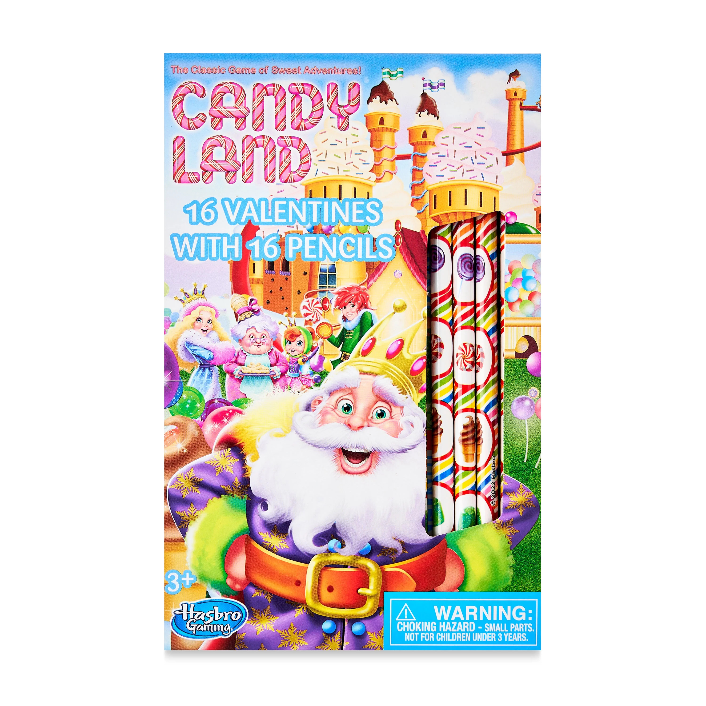 Way To Celebrate Candyland Valentine's Day Cards, 16 Count, Multi-Color Classroom Exchange Cards,... | Walmart (US)