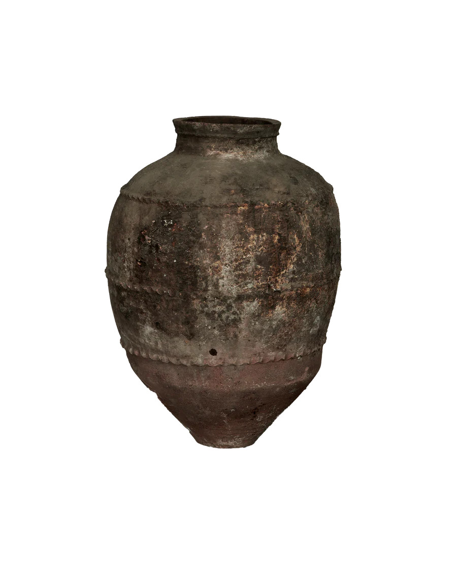 Olive Ateliers Antique Turkish Olive Jar - Pots, Pottery, and Planters | Olive Ateliers