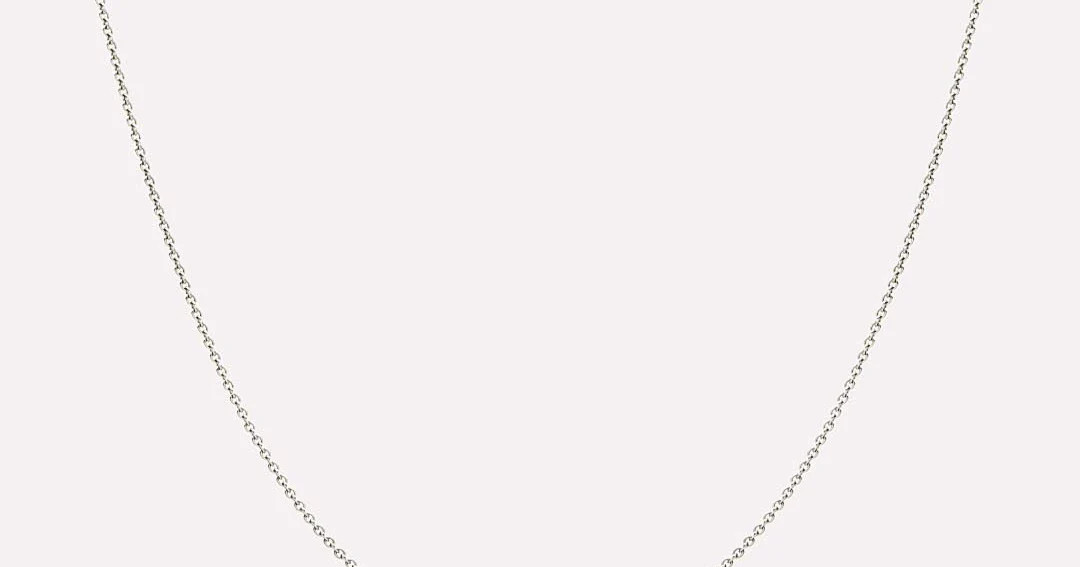 Shop White Gold Chain Necklace | Ana Luisa