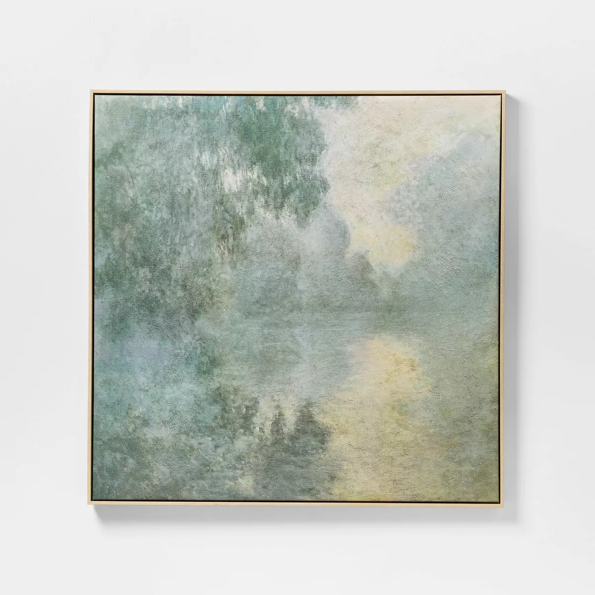 36"x36" Blurry Landscape Framed Wall Art - Threshold\u2122 designed with Studio McGee | Target