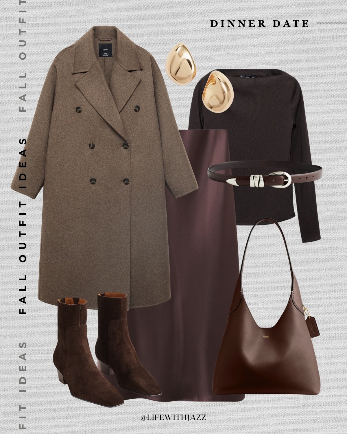 fall outfit idea: dinner date/thanksgiving outfit 

fall style, fall fashion, oversized wool coat, boatneck long sleeve top, maxi satin skirt, suede boots, coach brooklyn tote, elegant style, minimal & chic 

 

#LTKStyleTip #LTKSeasonal