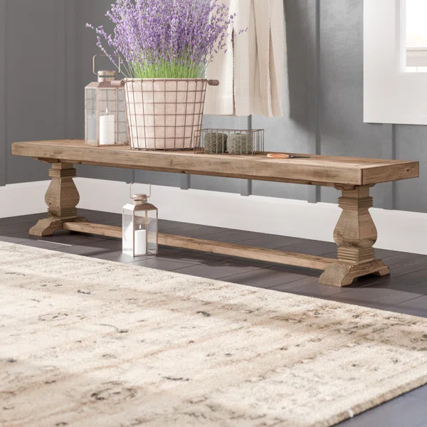 Gertrude Wood Bench | Wayfair North America