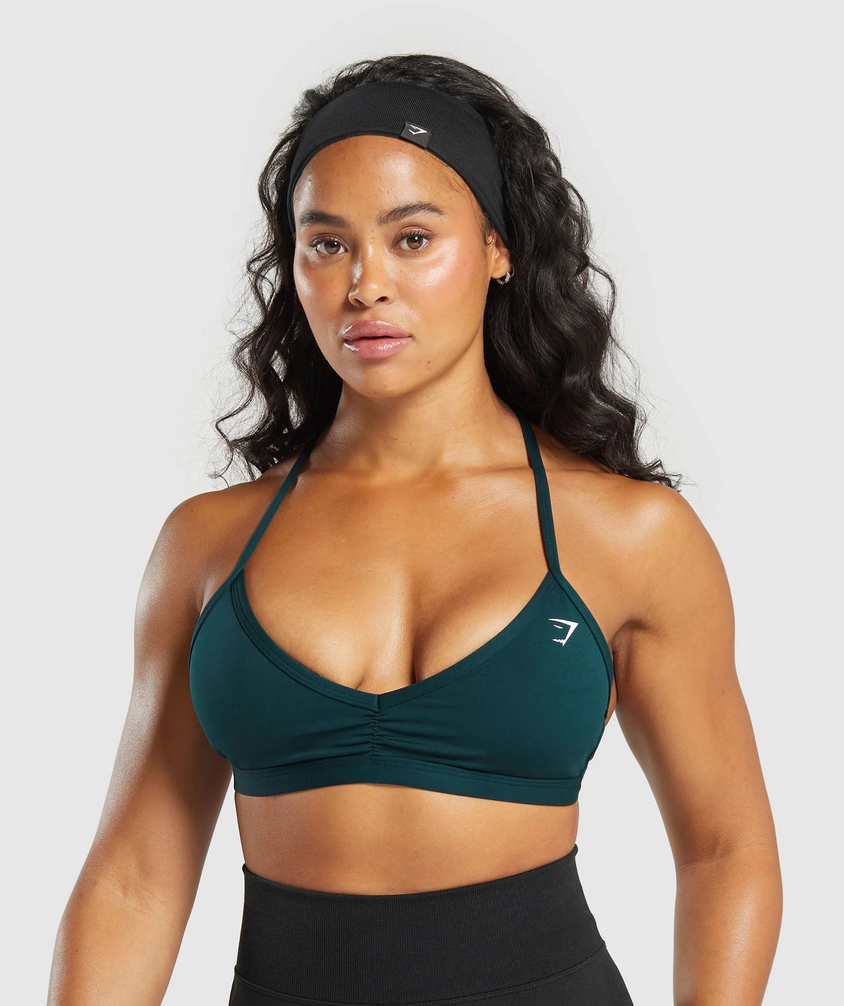 Gymshark Minimal Sports Bra - Strong Teal | Gymshark US