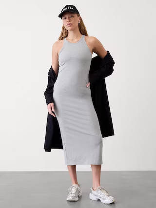 Signature Rib Maxi Dress | Athleta