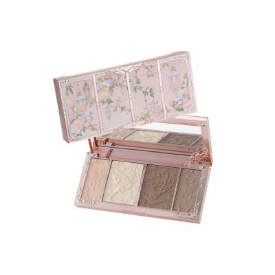 FlowerKnows - Butterfly Cloud Collar Embossed Highlight & Contour Palette - 16g  | STYLEVANA | Stylevana