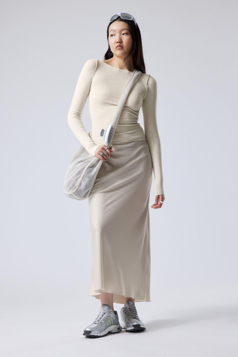 Trace Pull On Satin Skirt | H&M (UK, MY, IN, SG, PH, TW, HK)