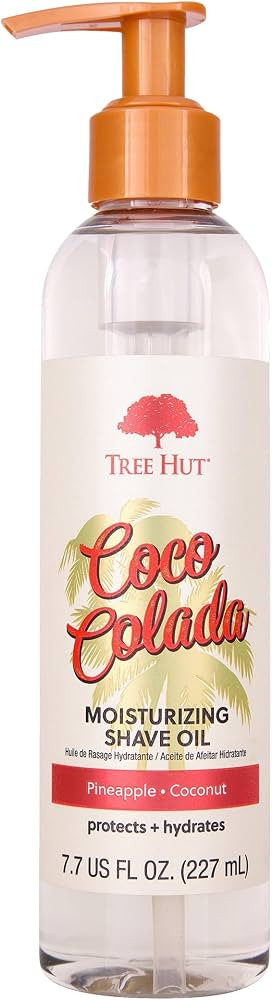 Tree Hut Coco Colada Moisturizing Shave Oil, Hydrating Gel-to-Oil Formula for a Close, Smooth Sha... | Amazon (US)