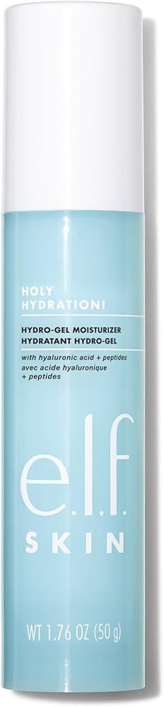 e.l.f. Holy Hydration! Hydro-Gel Moisturizer, Hydrates & Moisturizes Skin for a Plumped Up Comple... | Amazon (US)