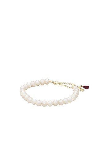 SHASHI Classique Pearl Bracelet in Pearl from Revolve.com | Revolve Clothing (Global)