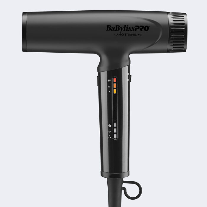 BaBylissPRO® Nano Titanium™ Matte Black Light Ionic High-Speed Dryer | BaBylissPRO
