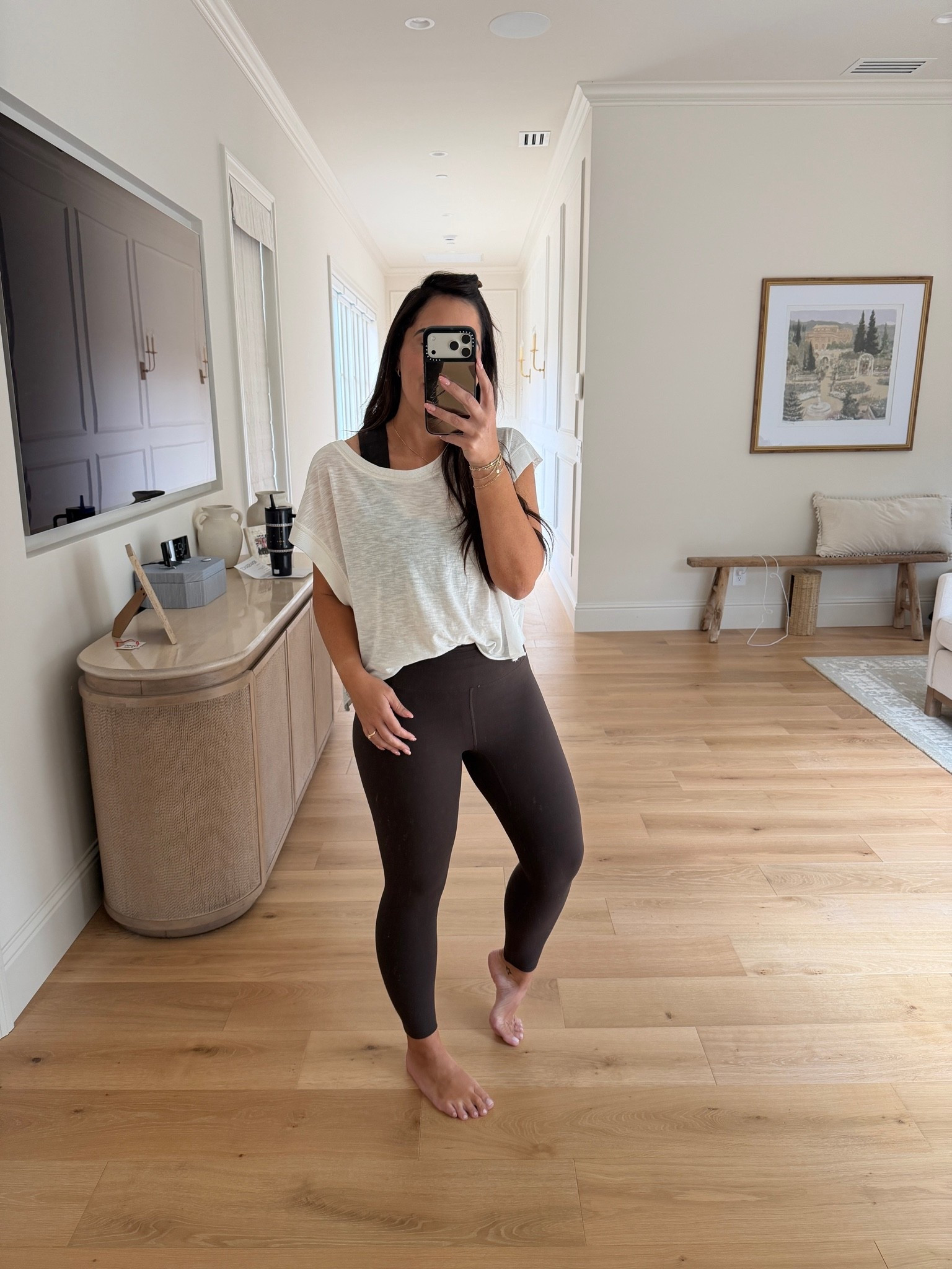 New favorite workout set 🤌🏼🐻 these leggings feel like butter

#LTKActive #LTKSeasonal #LTKOver40