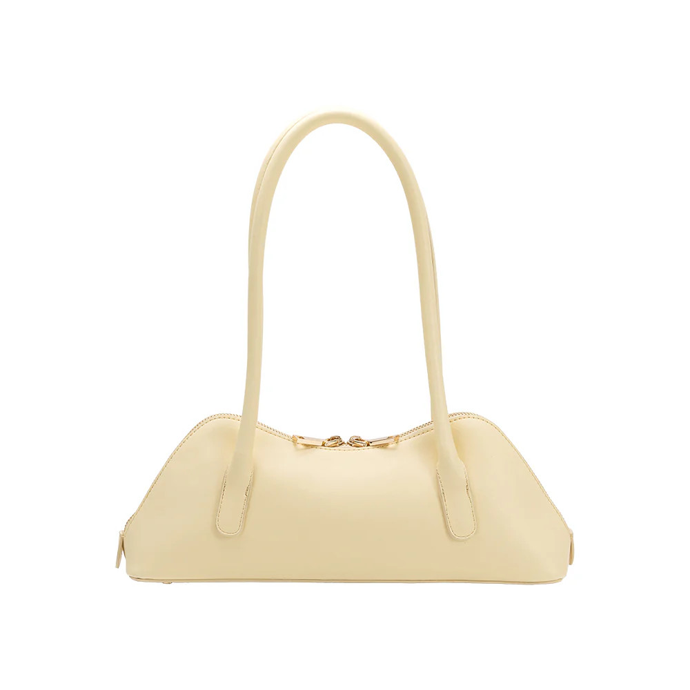 Yellow Dakota Recycled Vegan Leather Shoulder Bag | Melie Bianco | Melie Bianco