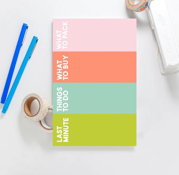 Travel Notepad | Joy Creative Shop