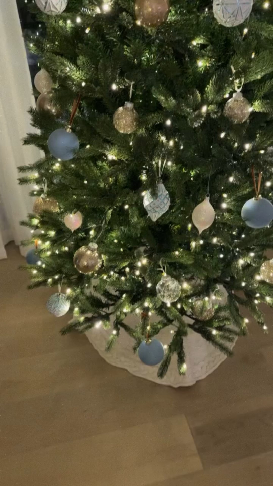 My simply but beautiful southern blue themed Christmas tree 

#LTKSeasonal #LTKHome #LTKHoliday