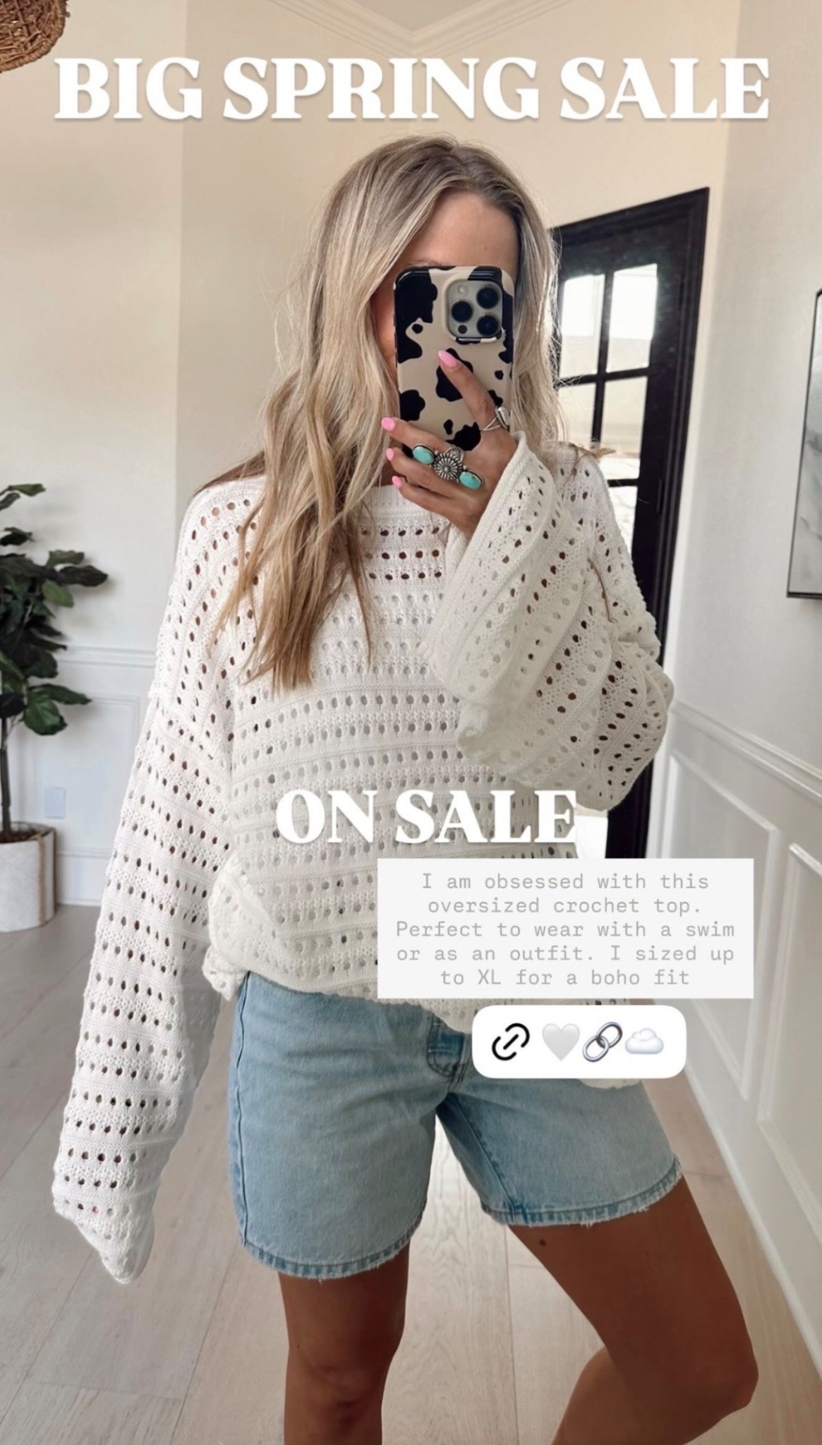 🤍 Wear as a swim cover up or a shirt. 

Wearing size XL ; wanted a V oversized fit 

#LTKSwim #LTKTravel #LTKootd