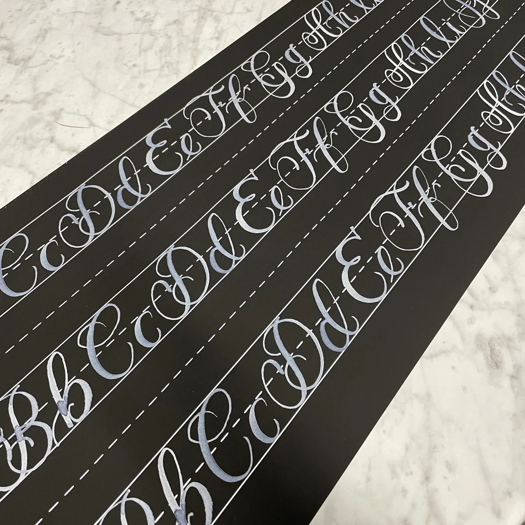 Back to School Chalkboard Alphabet Table Runner | Alphabet Wall Poster | Back to School Party Dec... | Etsy (Global)