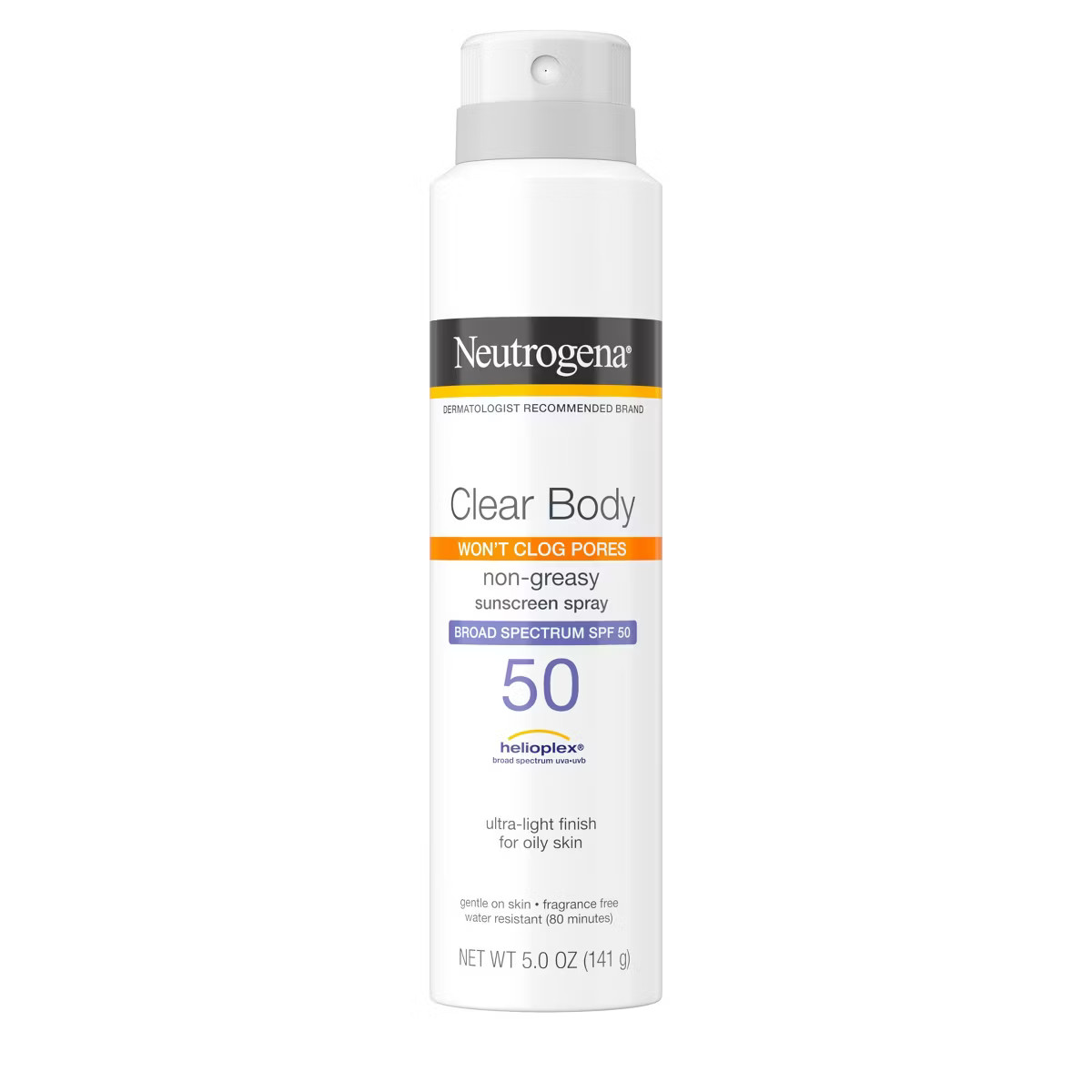 Neutrogena Clear Body Spray - SPF 50 - 5 fl oz | Target