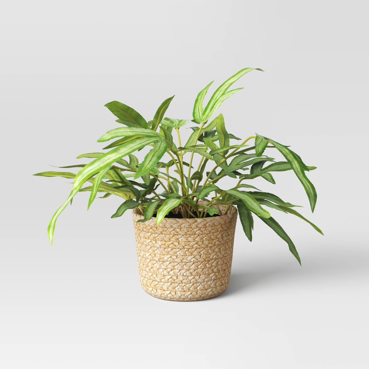 Large Artificial Fern Leaf Basket in Pot - Threshold™ | Target