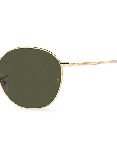 Ray-Ban Round Metal Sunglasses | Saks Fifth Avenue