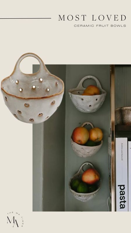 Ceramic fruit bowls add a special touch to any kitchen! 

#LTKSeasonal #LTKhome #LTKunder50