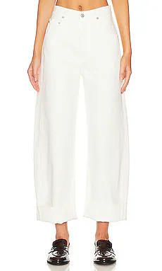 Citizens of Humanity Ayla Baggy Cuffed Crop in Pashmina from Revolve.com | Revolve Clothing (Global)